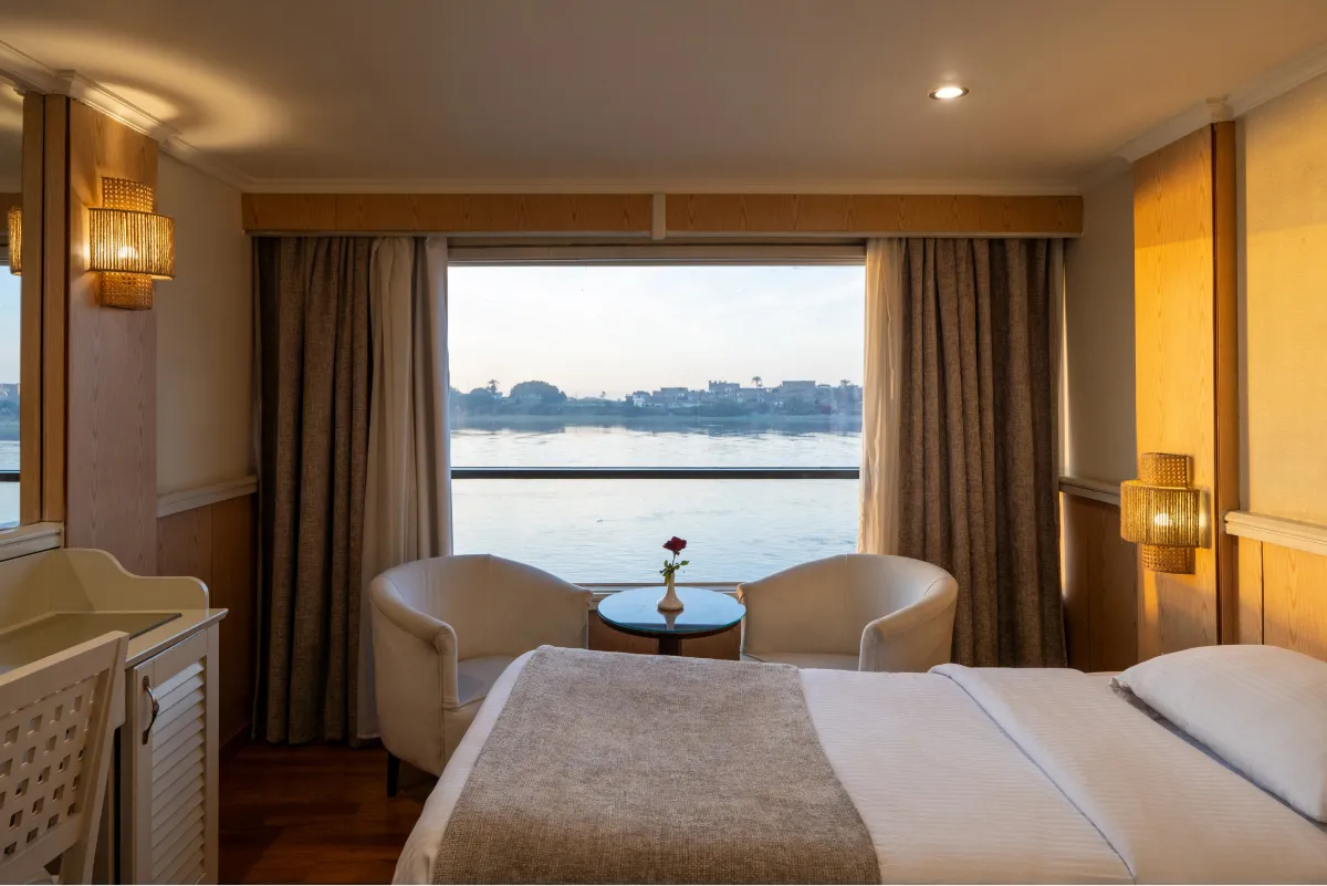 Cabin aboard the Magic I Nile Cruise Nile cruise